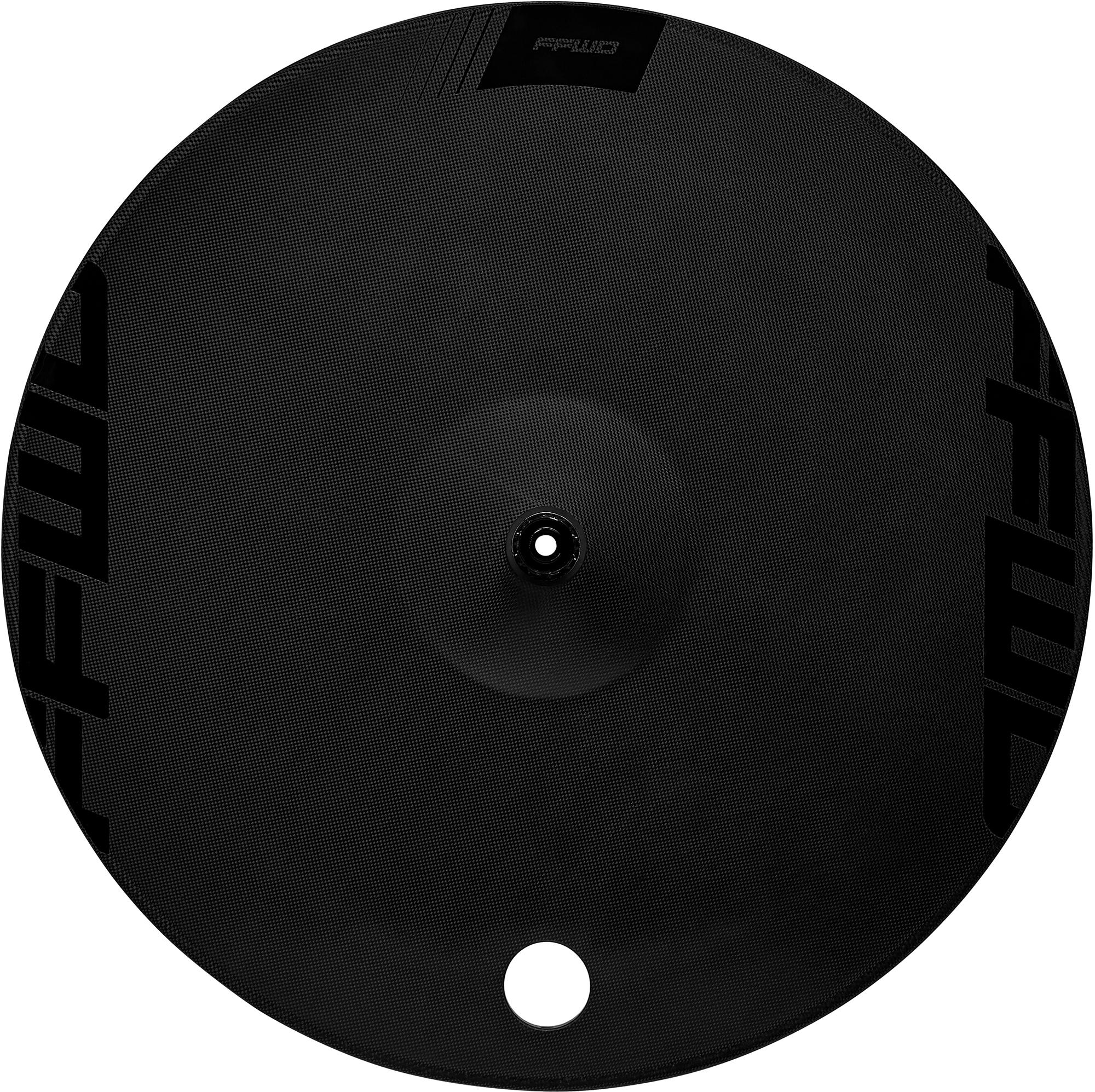 Image of Fast Forward Disc 1k Tubular Track Front Wheel - Black