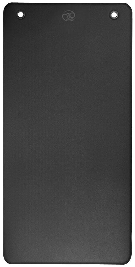Image of Fitness-Mad Club Aerobic 9.5mm Mat with Eyelets - Black