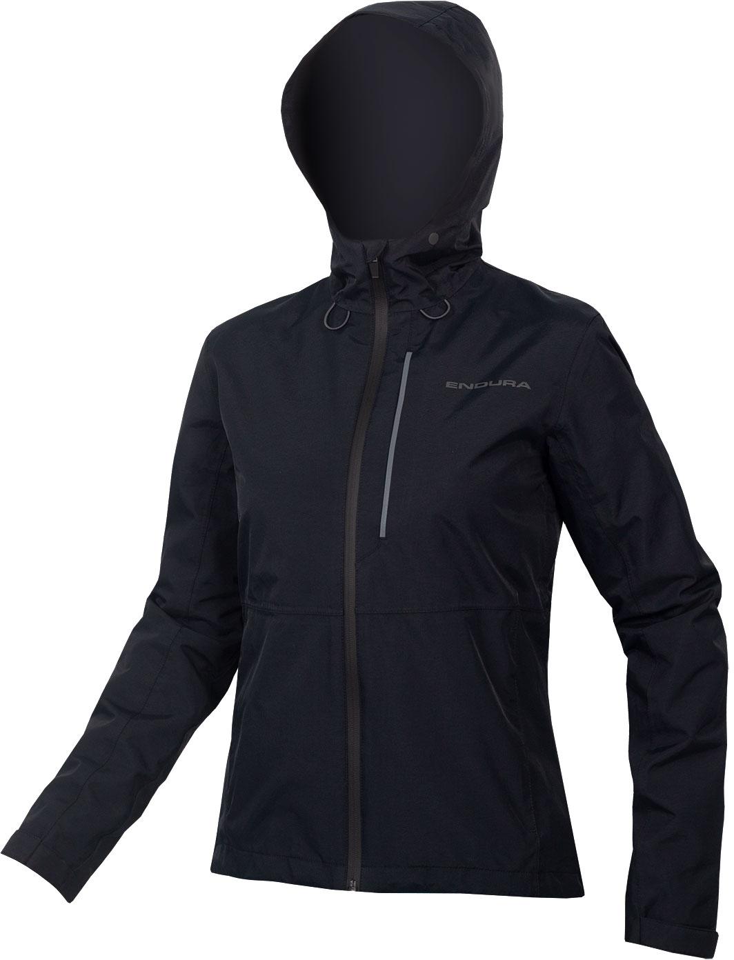 Endura Womens Hummvee Waterproof Hooded Mtb Jacket Black