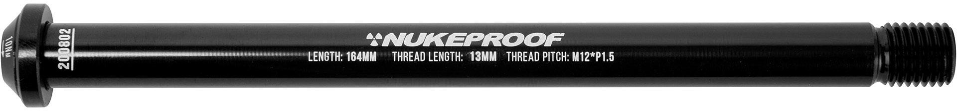 Click to view product details and reviews for Nukeproof 12mm Rear Thru Axle Black.