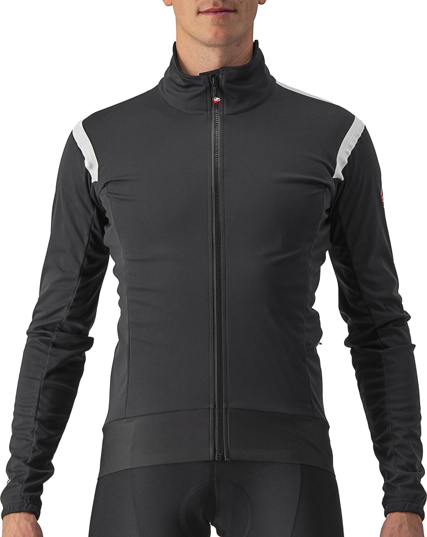 Click to view product details and reviews for Castelli Alpha Ros 2 Light Jacket Light Black White Black.