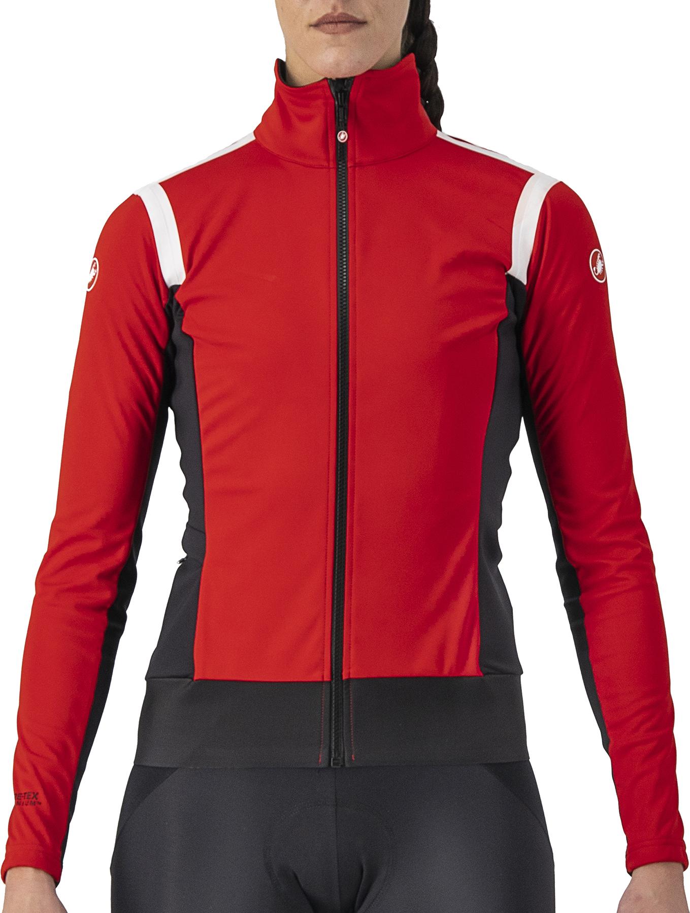 Click to view product details and reviews for Castelli Womens Alpha Ros 2 Light Jacket Red Black White.