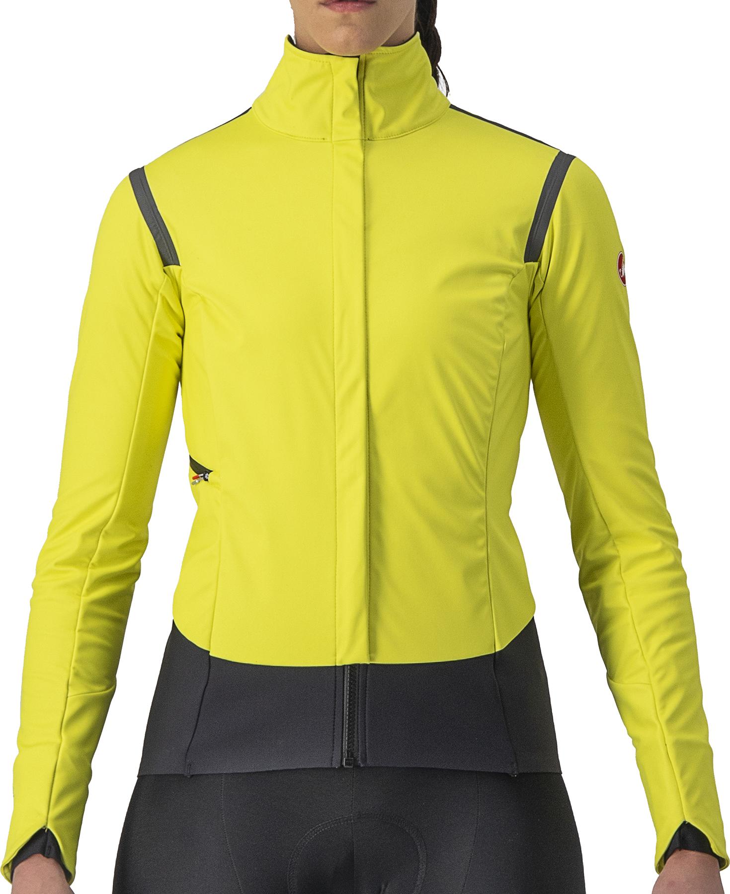 Click to view product details and reviews for Castelli Womens Alpha Ros 2 Jacket Lime Light Fluorescent Dark Grey.