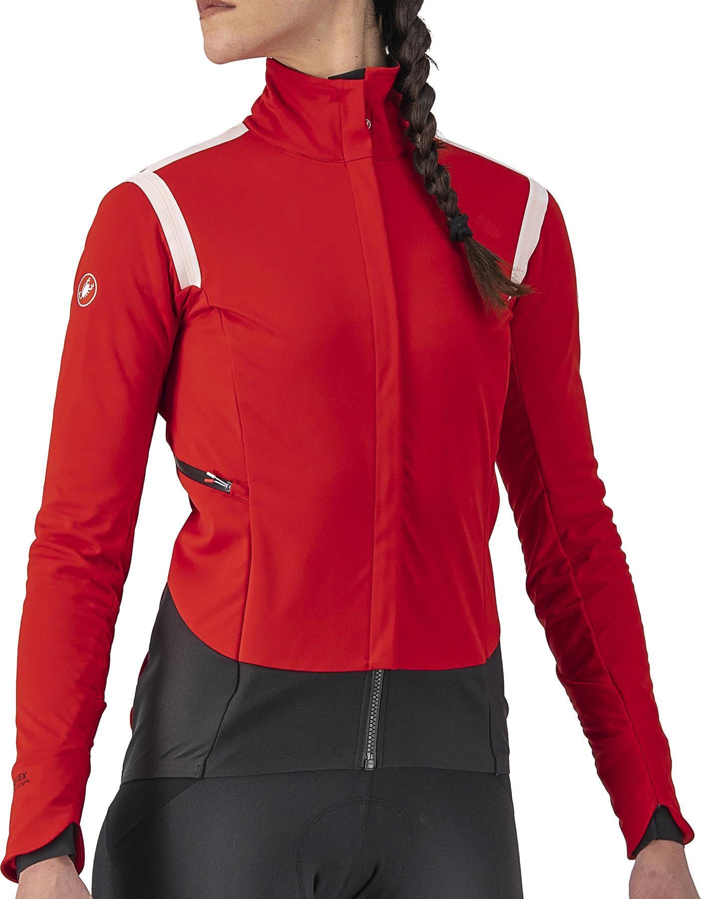 Click to view product details and reviews for Castelli Womens Alpha Ros 2 Jacket Red White Silver Grey.
