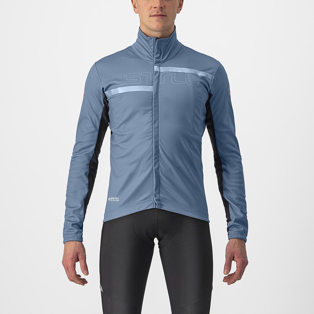 Click to view product details and reviews for Castelli Transition 2 Jacket Steel Blue Savile Blue Blue Reflex.