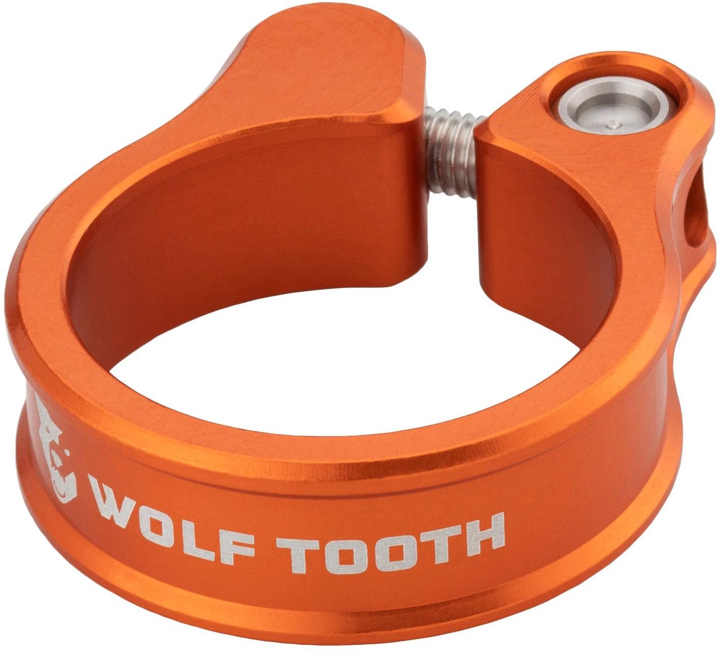 Image of Collier de tige de selle Wolf Tooth - Orange