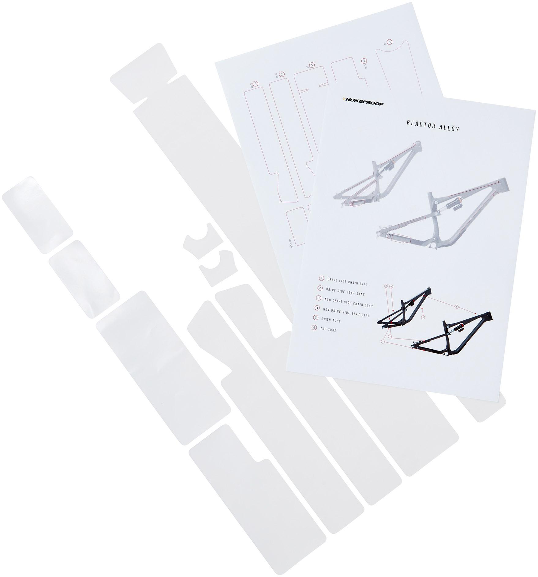 Click to view product details and reviews for Nukeproof Reactor Alloy Frame Protection Kit Neutral.