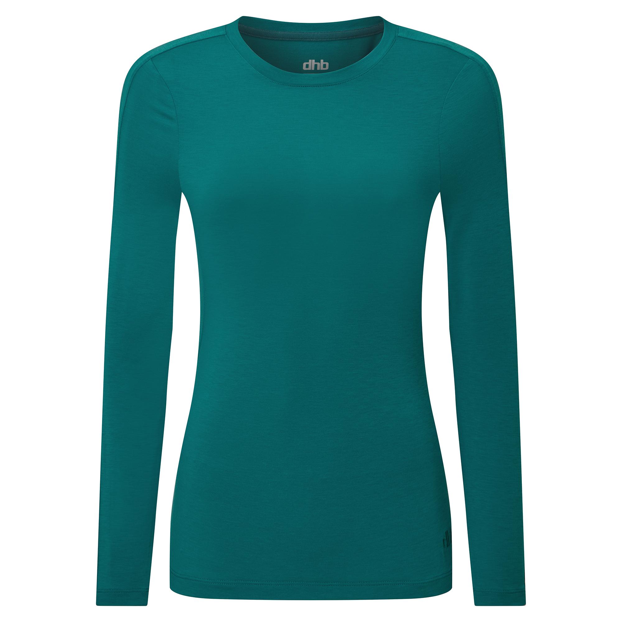 Click to view product details and reviews for Dhb Trail Womens Long Sleeve Drirelease Jersey Teal.