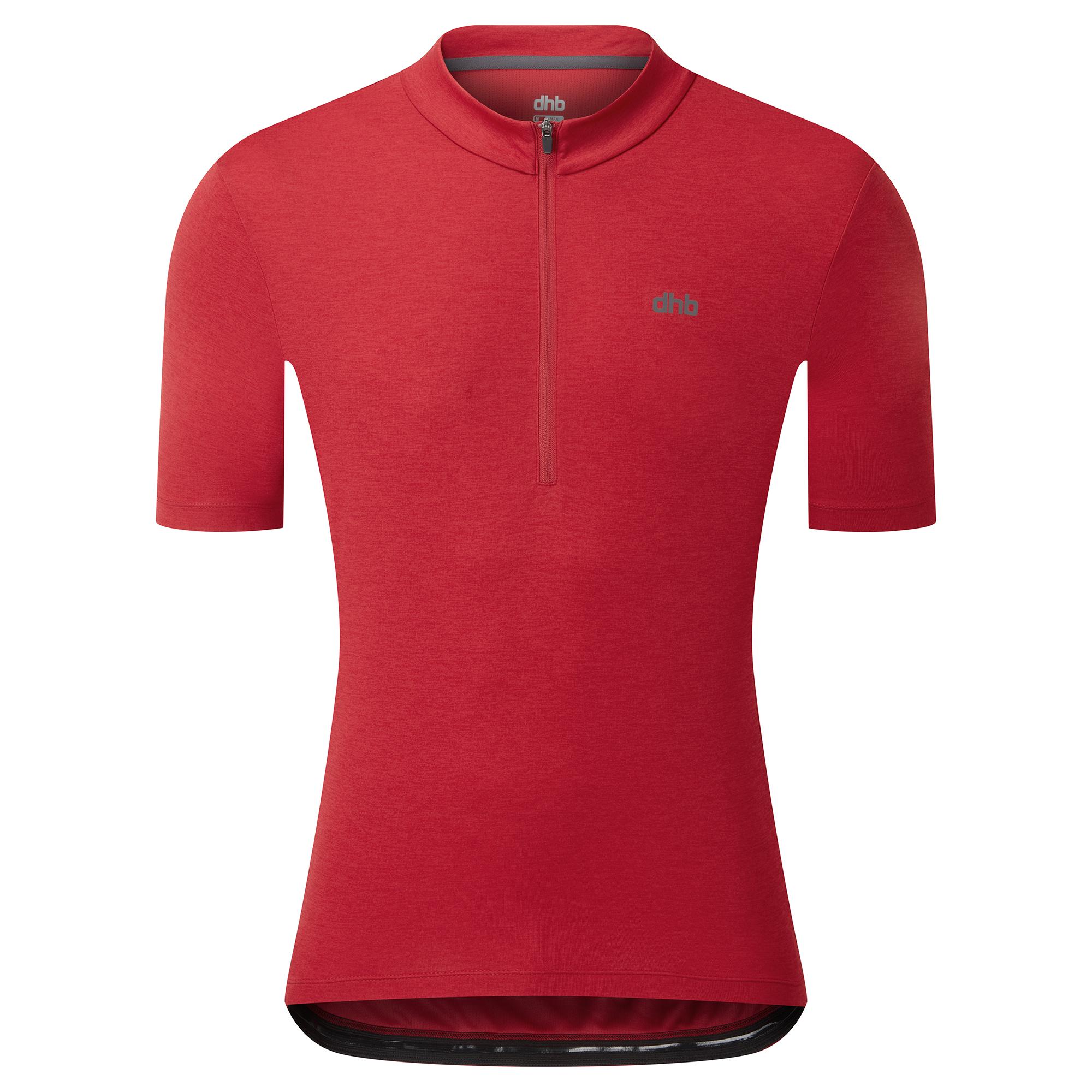 Click to view product details and reviews for Dhb Mens 1 4 Zip Short Sleeve Jersey 20 Jester Red.