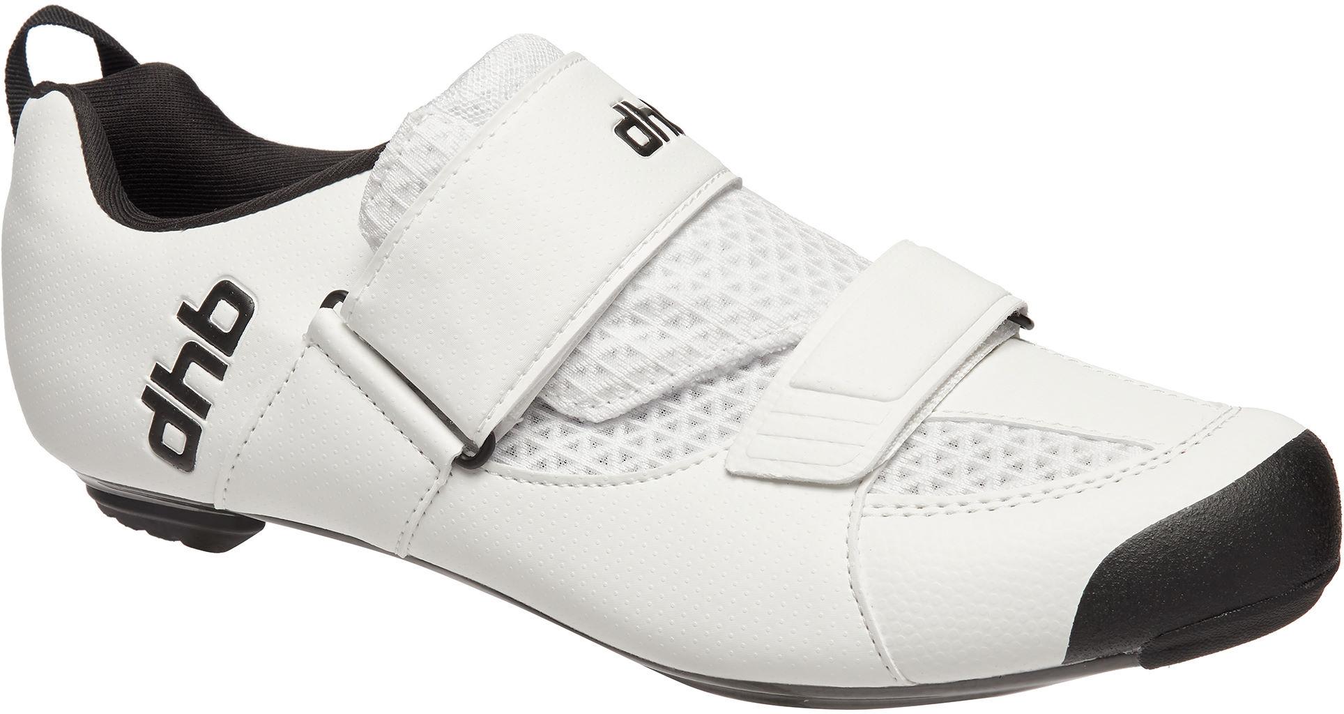 Click to view product details and reviews for Dhb Trinity Carbon Tri Shoe White.