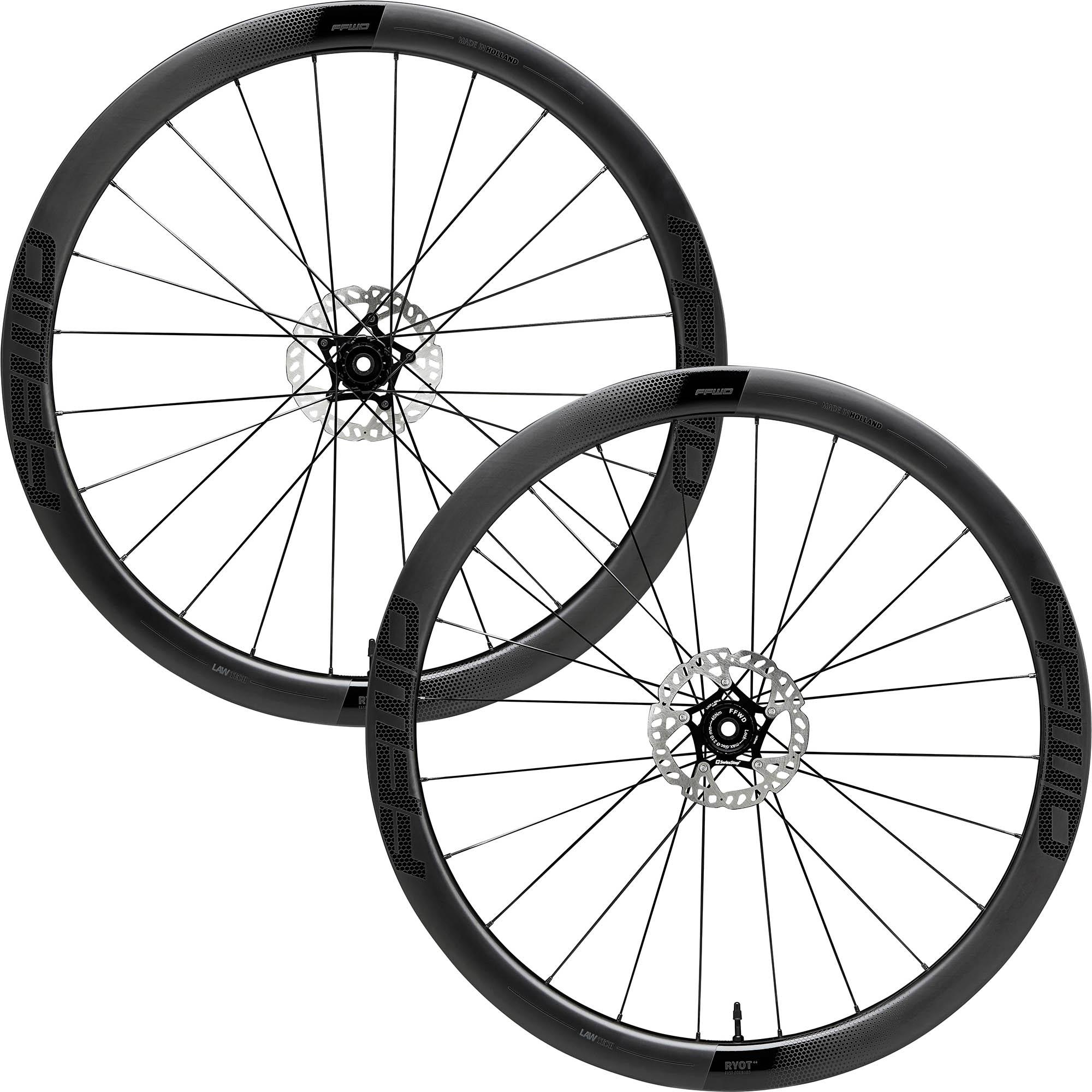 Image of Paire de roues de route Fast Forward Ryot DT240 (carbone, disque) - Black
