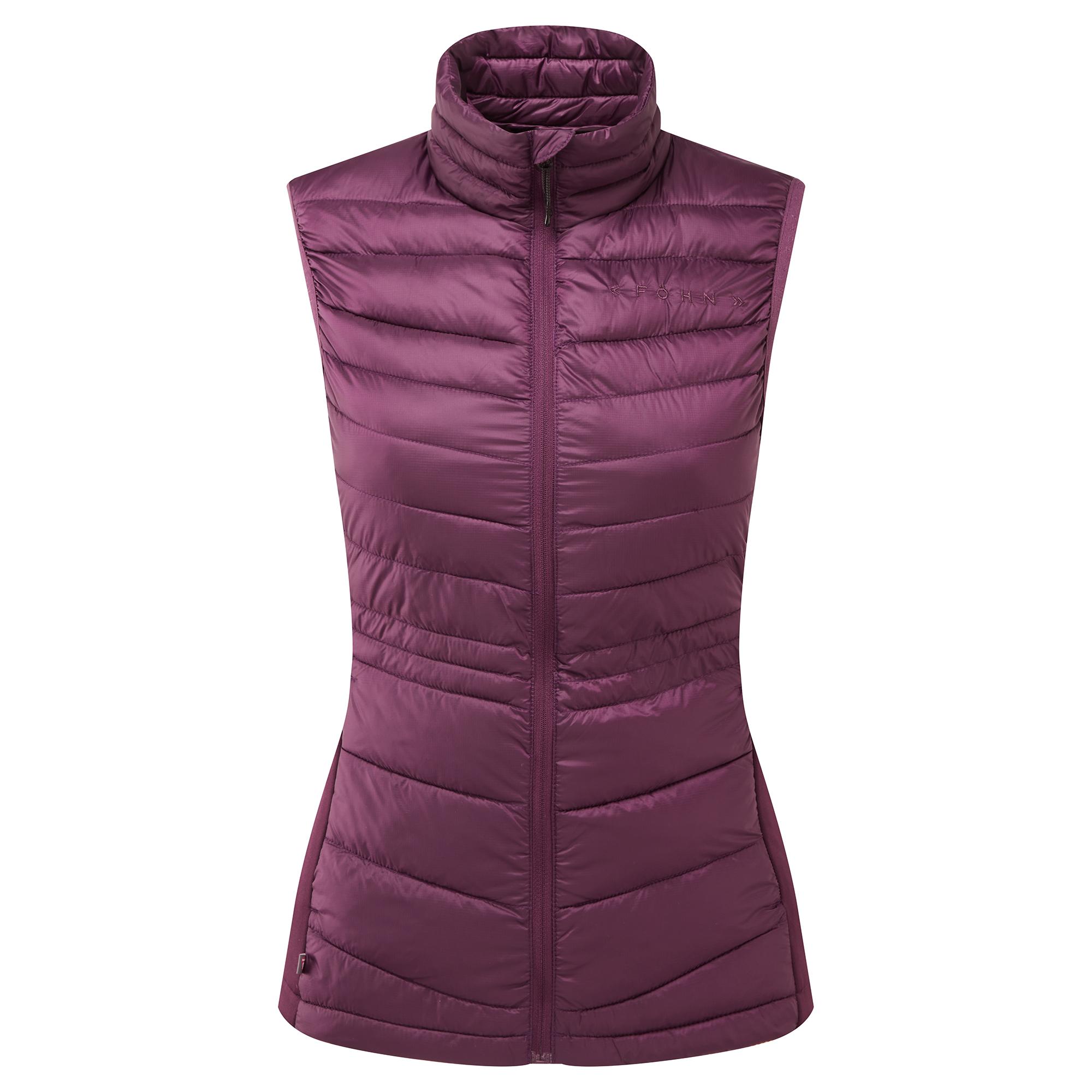 Click to view product details and reviews for Föhn Womens Micro Synthetic Down Gilet Potent Purple.