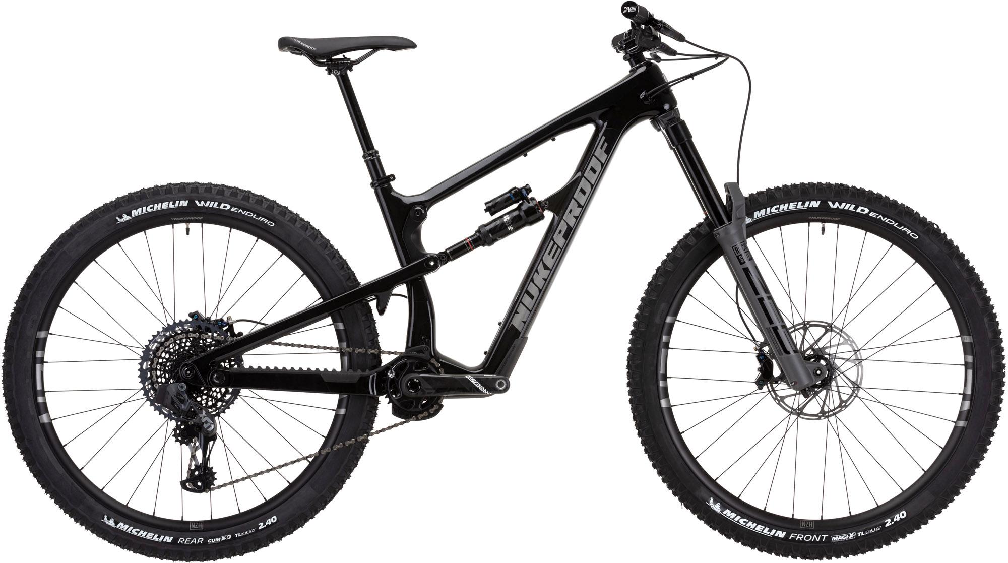 Nukeproof Mega 290 RS Carbon Bike (X01 Eagle), Black