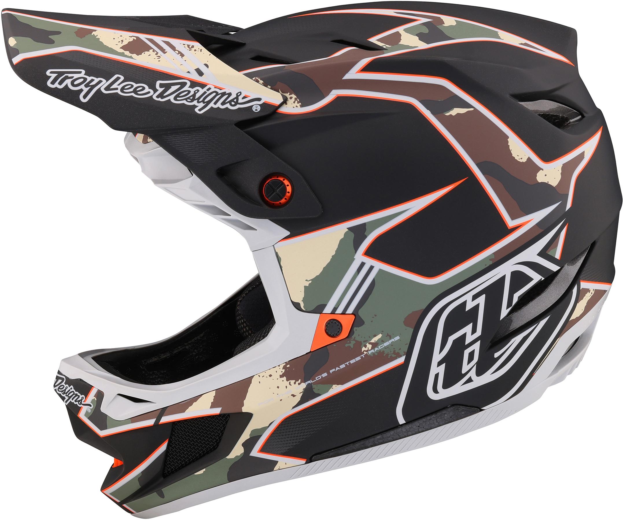 Click to view product details and reviews for Troy Lee Designs D4 Composite Full Face Helmet Camo Army Green.