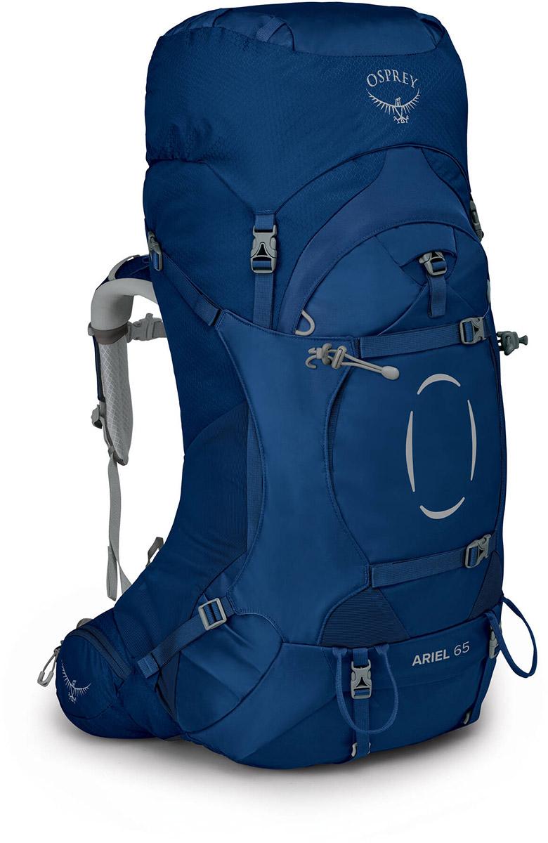 Click to view product details and reviews for Osprey Ariel 65 Backpack Ceramic Blue.