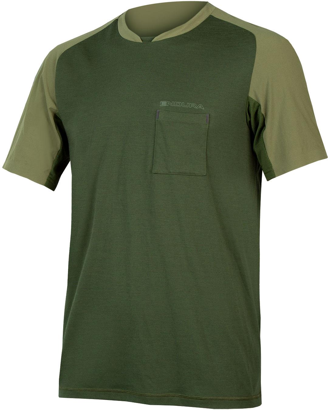 Click to view product details and reviews for Endura Gv500 Foyle T Cycling Jersey Olive Green.