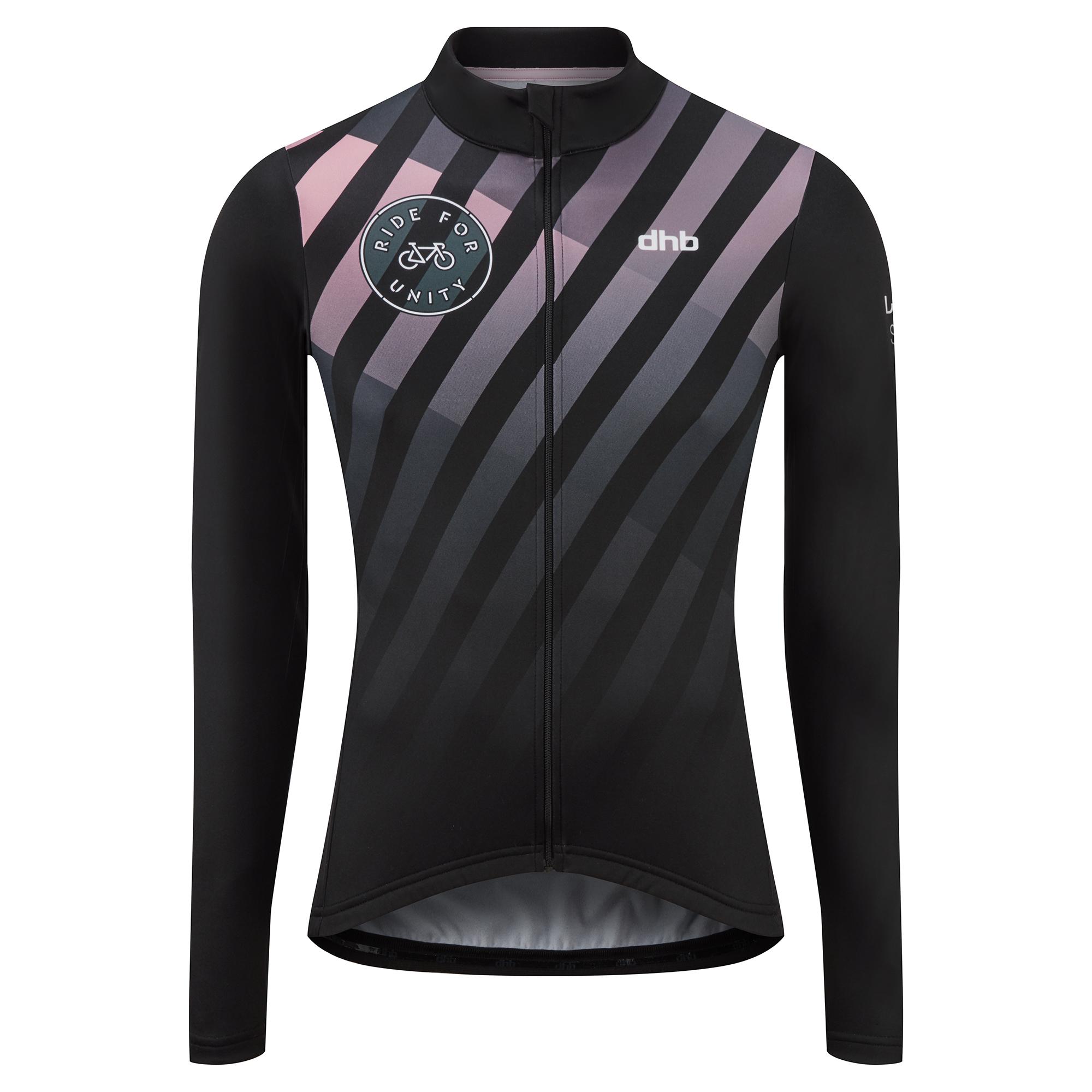 Click to view product details and reviews for Dhb Ride For Unity Mens Long Sleeve Jersey Black Pink.