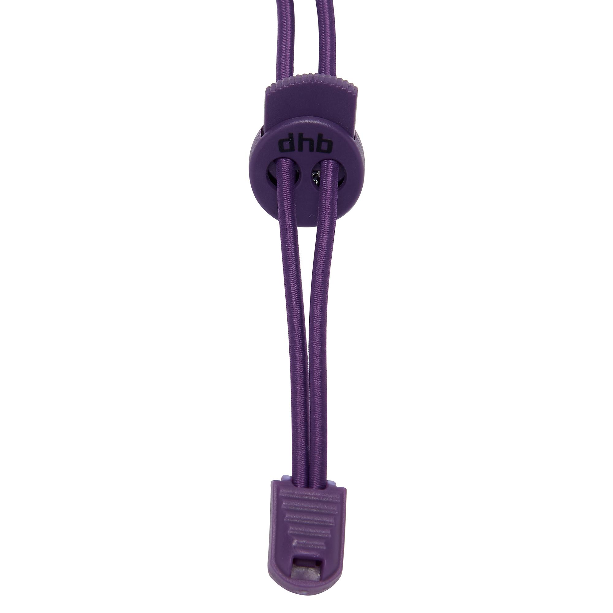Click to view product details and reviews for Dhb Elastic Bobble Laces Purple.