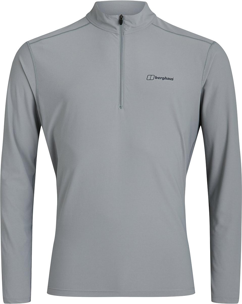 Click to view product details and reviews for Berghaus 24 7 Tech Tee Long Sleeve Half Zip Monument.