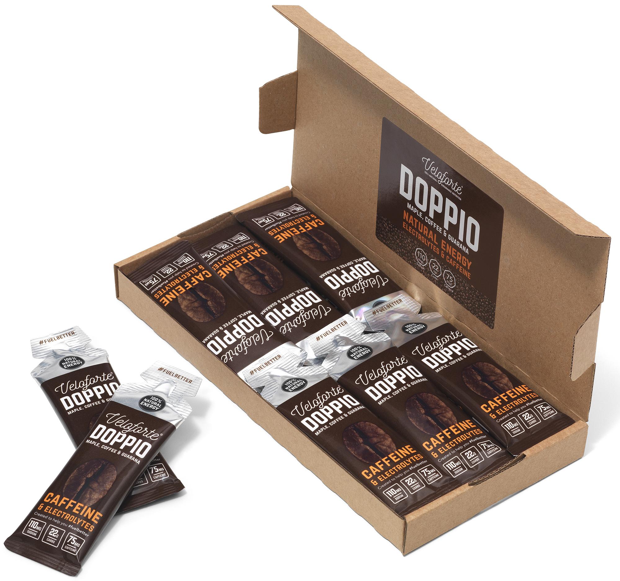 Veloforte Doppio Caffeine Gel Energy Pack (12x33g) | energy pack