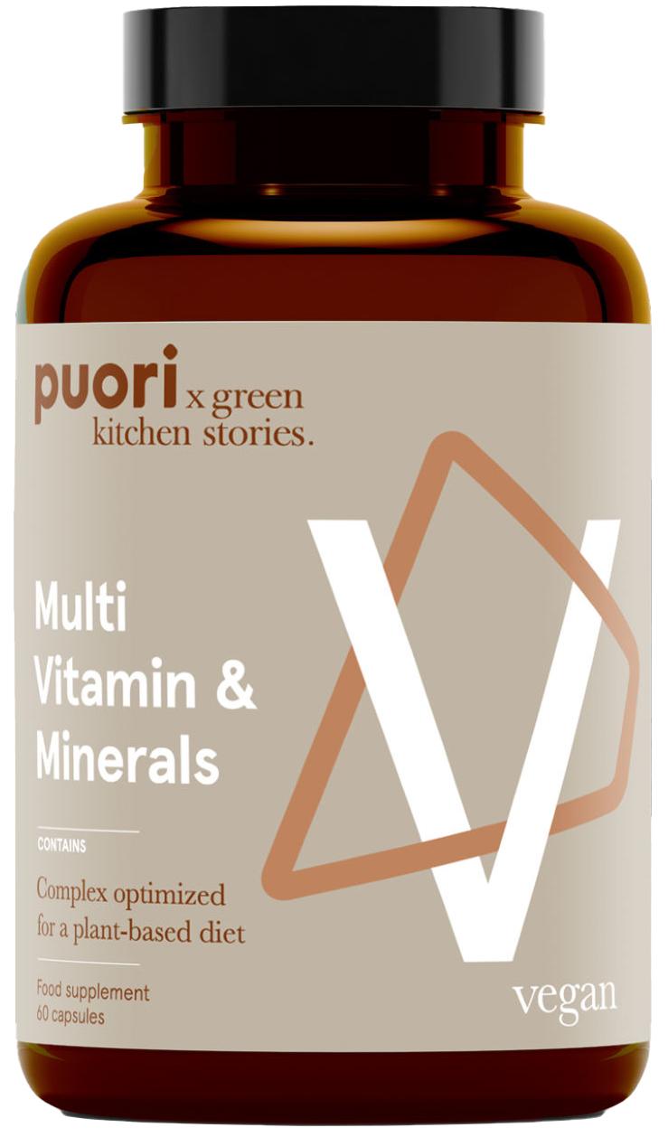 puori multi vitamins and minerals (60 caps)