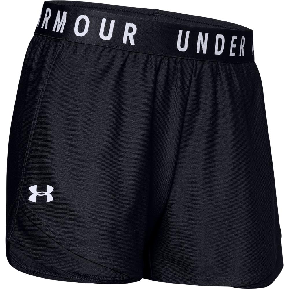 Click to view product details and reviews for Under Armour Womens Play Up Shorts 30 Black Black White.