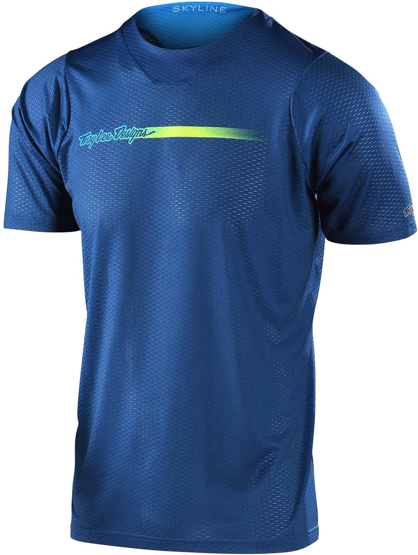 Click to view product details and reviews for Troy Lee Designs Skyline Air Short Sleeve Mtb Cycling Jersey Slate Blue.