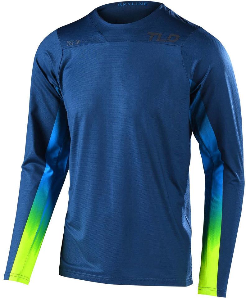 Click to view product details and reviews for Troy Lee Designs Skyline Long Sleeve Mtb Cycling Jersey Jet Fuel Navy.