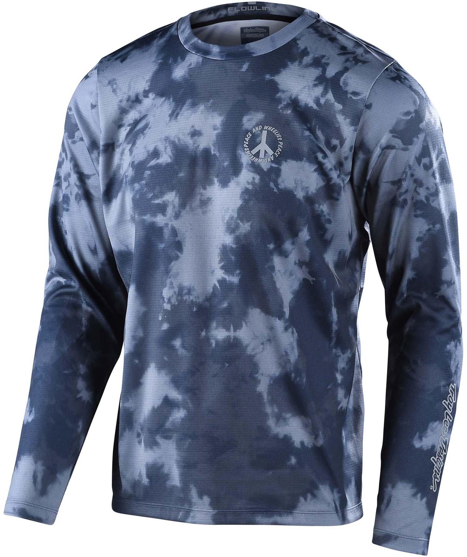 Click to view product details and reviews for Troy Lee Designs Flowline Long Sleeve Mtb Cycling Jersey Charcoal.