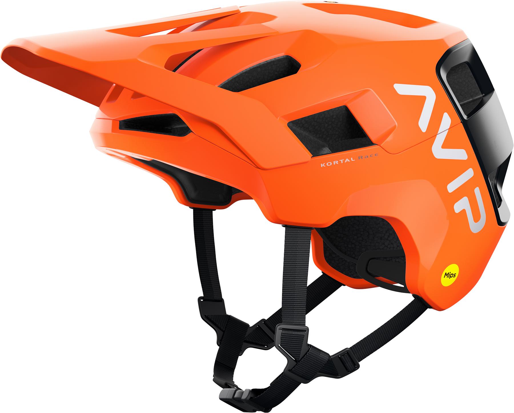 Click to view product details and reviews for Poc Kortal Race Mips Mtb Helmet Fluorescent Orange Avip Uranium Black Matt.