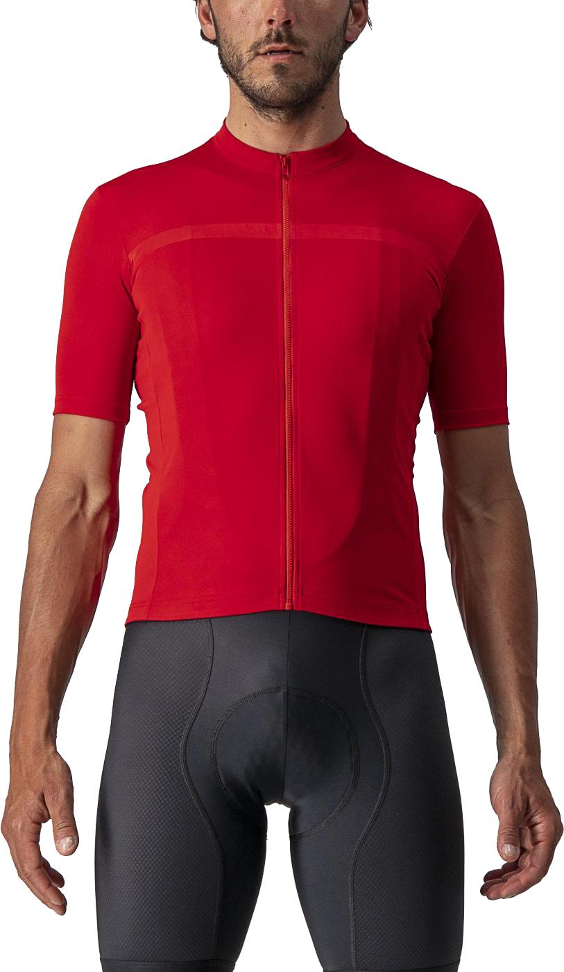 Click to view product details and reviews for Castelli Classifica Cycling Jersey Red.