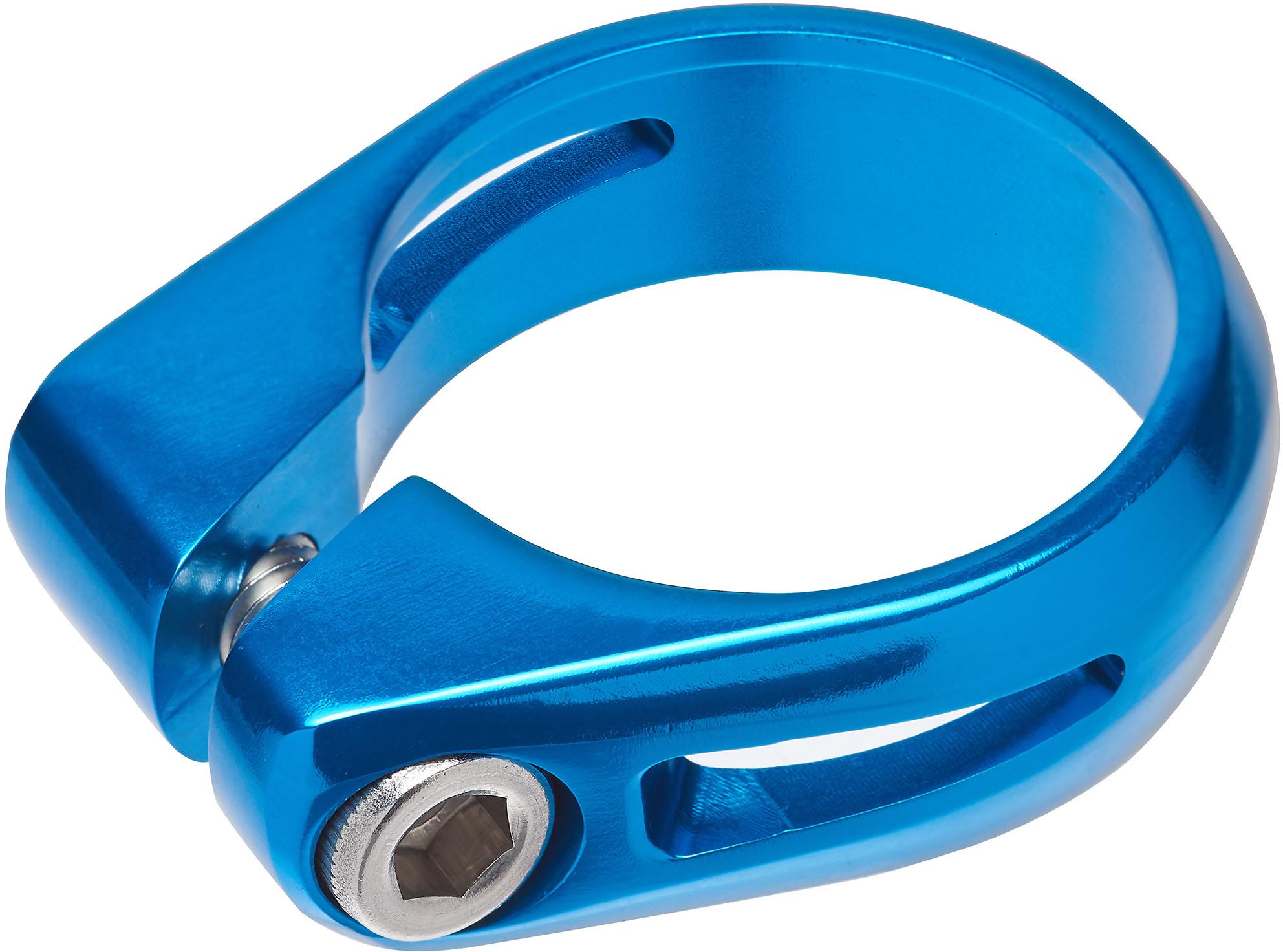 Click to view product details and reviews for Nukeproof Horizon Seat Clamp Bolt On Blue.