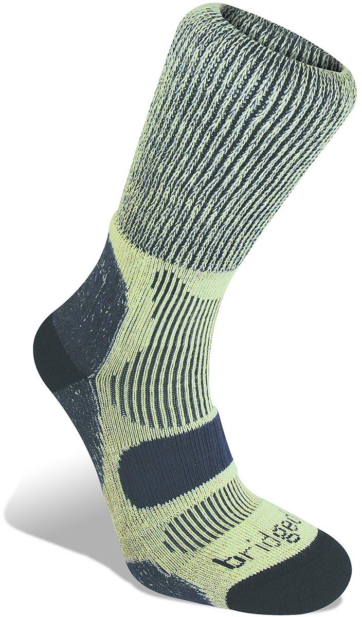 Image of Bridgedale HIKE Lightweight Cotton Cool Comfort Boot Socks - Forest