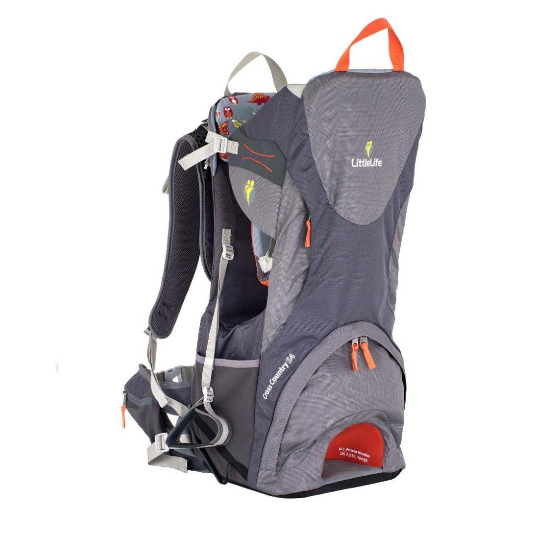 Image of LittleLife Cross Country S4 Child Carrier - Grey