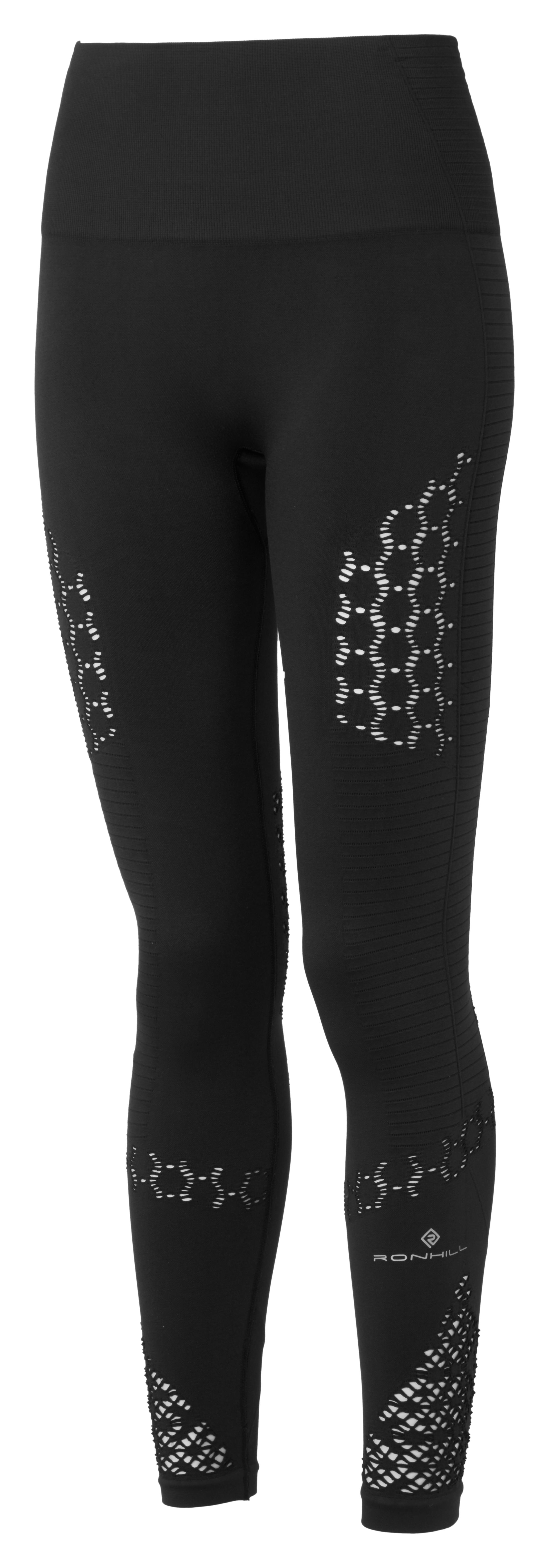 Image of Collant de running Femme Ronhill Life (sans couture) - All Black