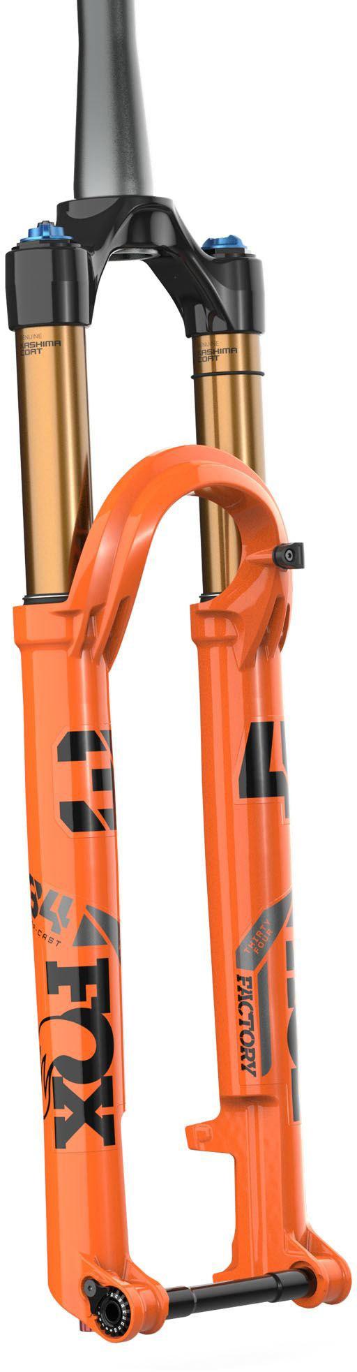 Image of Fourche VTT Fox Suspension 34 Float SC Factory Fit4 - Orange
