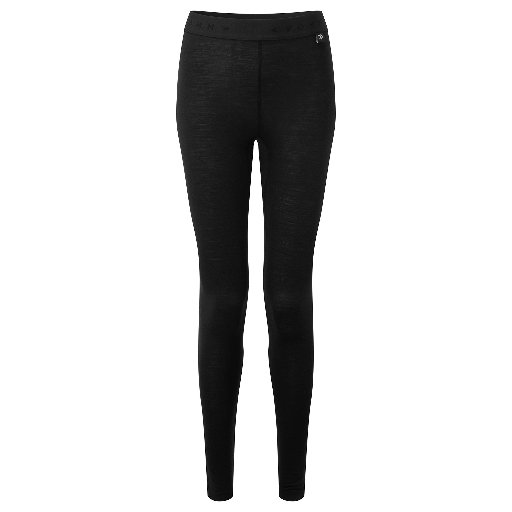 Click to view product details and reviews for F&ouml;hn Womens Merino Leggings 175 Black.