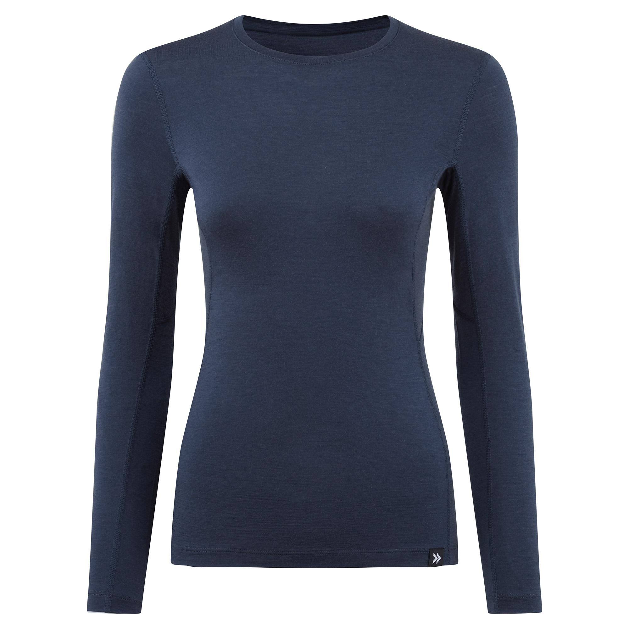 Click to view product details and reviews for F&ouml;hn Womens Merino Long Sleeve Base Layer M 175 Mood Indigo.