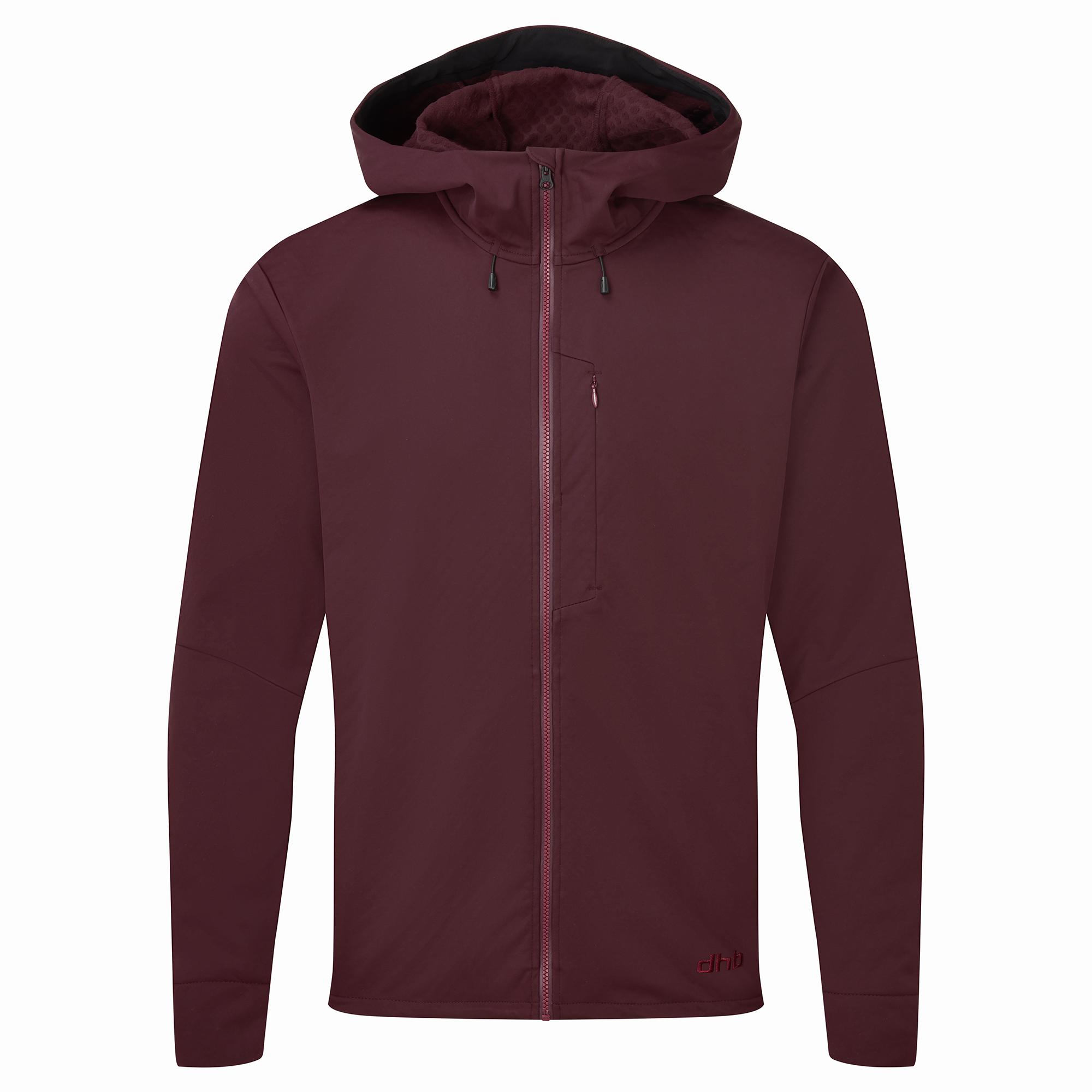 Click to view product details and reviews for Dhb Trail Mens Hooded Softshell Jacket Red.