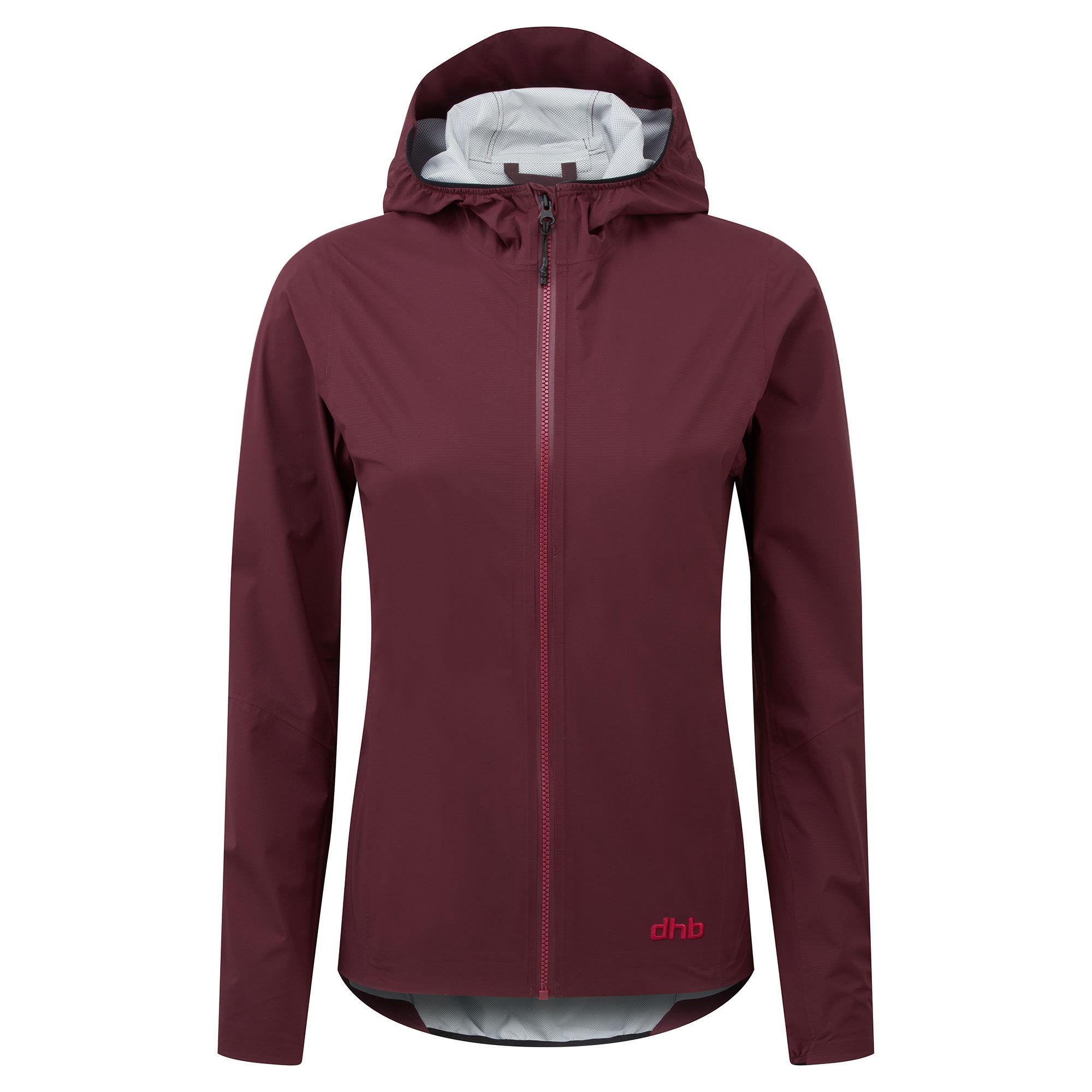 Click to view product details and reviews for Dhb Trail Womens Waterproof Jacket Burgundy.