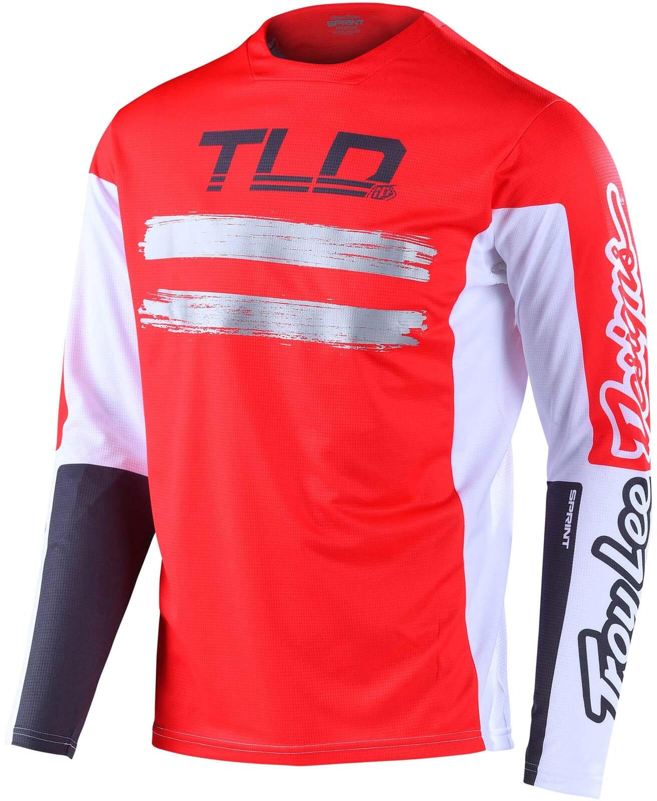 Click to view product details and reviews for Troy Lee Designs Sprint Cycling Jersey Marker Glo Red.