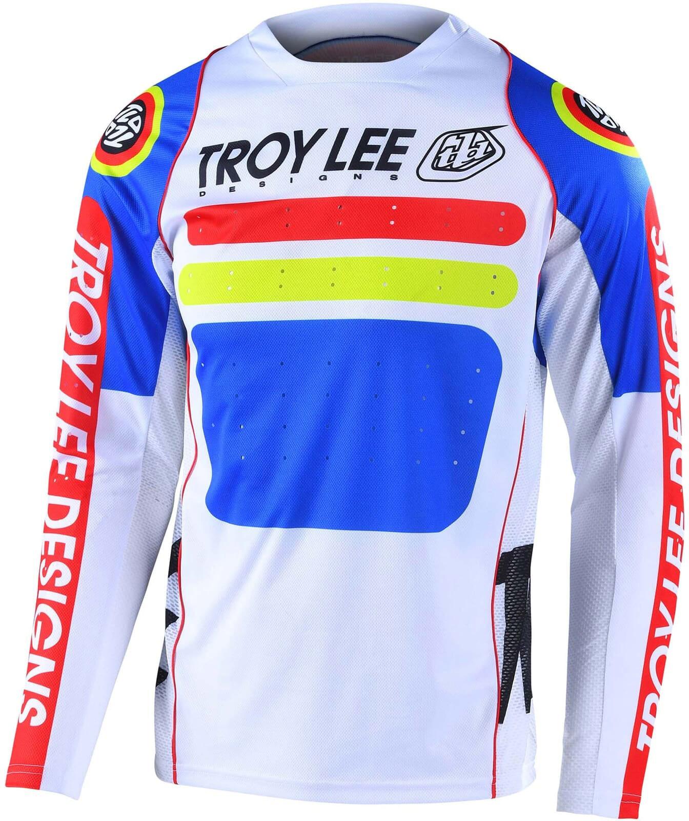 Click to view product details and reviews for Troy Lee Designs Sprint Cycling Jersey Drop In White.
