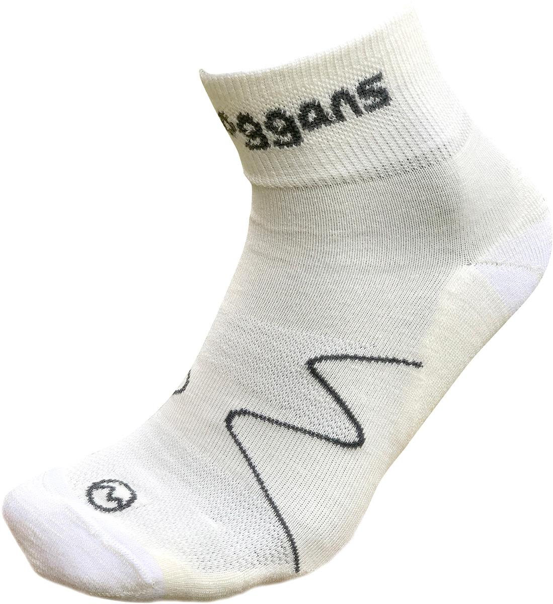 Image of Moggans Merino Ankle Socks - White