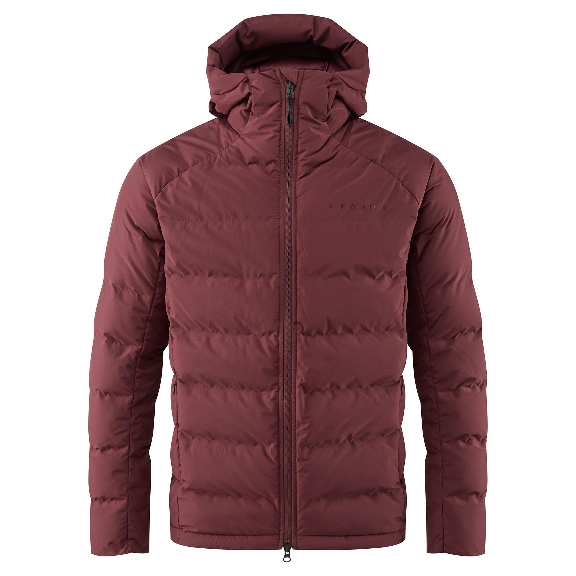 Click to view product details and reviews for F&ouml;hn Mens Bonded Down Jacket Burgundy.