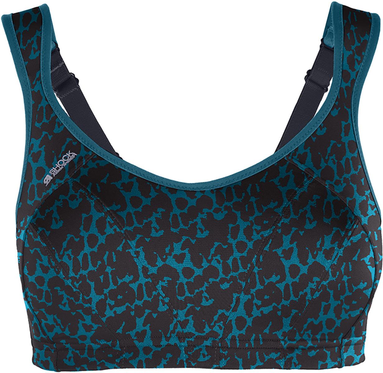 Image of Shock Absorber Active Multi Sports Support Sports Bra - Leopard Print