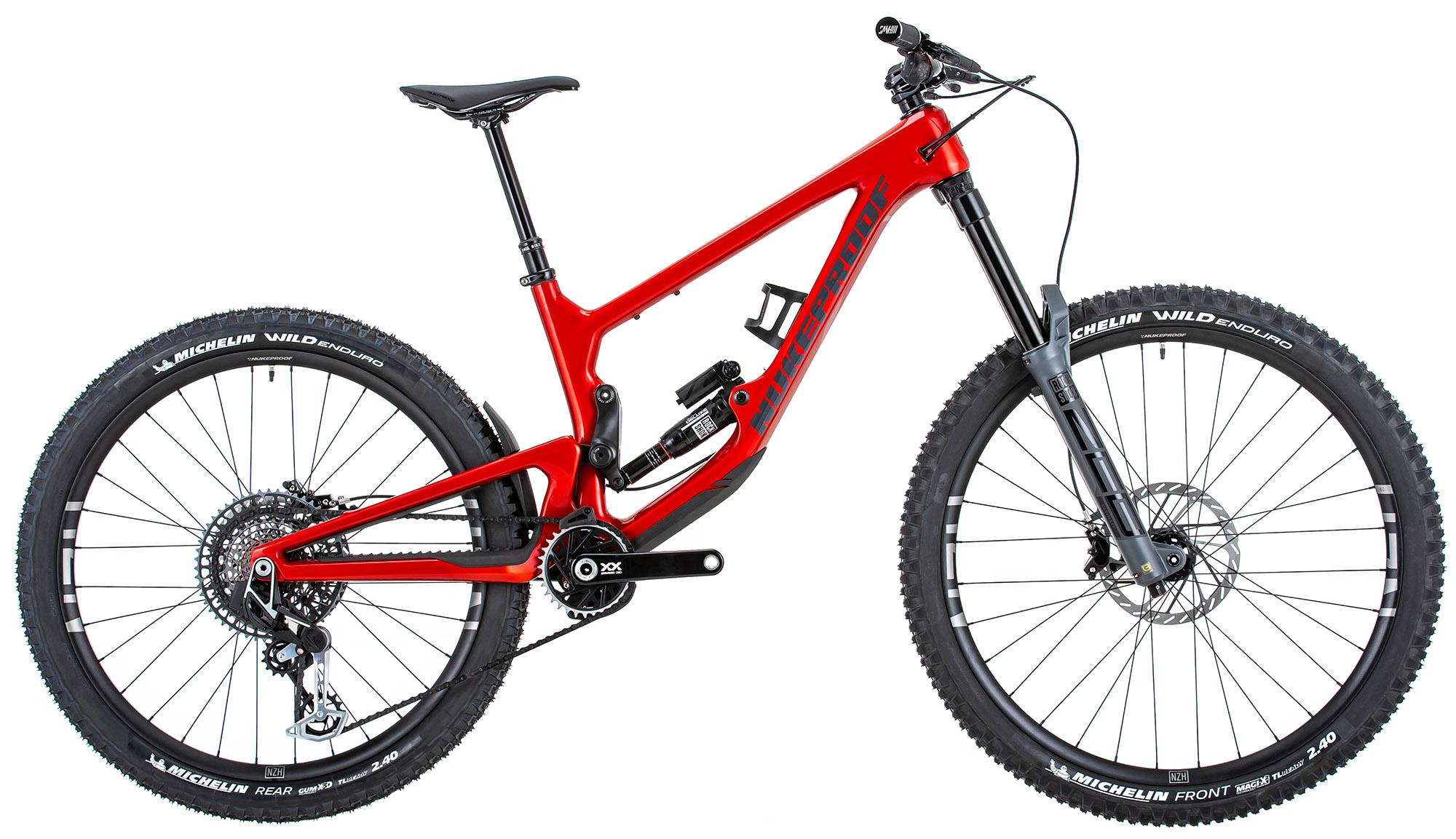 Nukeproof Giga 297 RS Carbon Bike (XX EAGLE TRANS), Racing Red