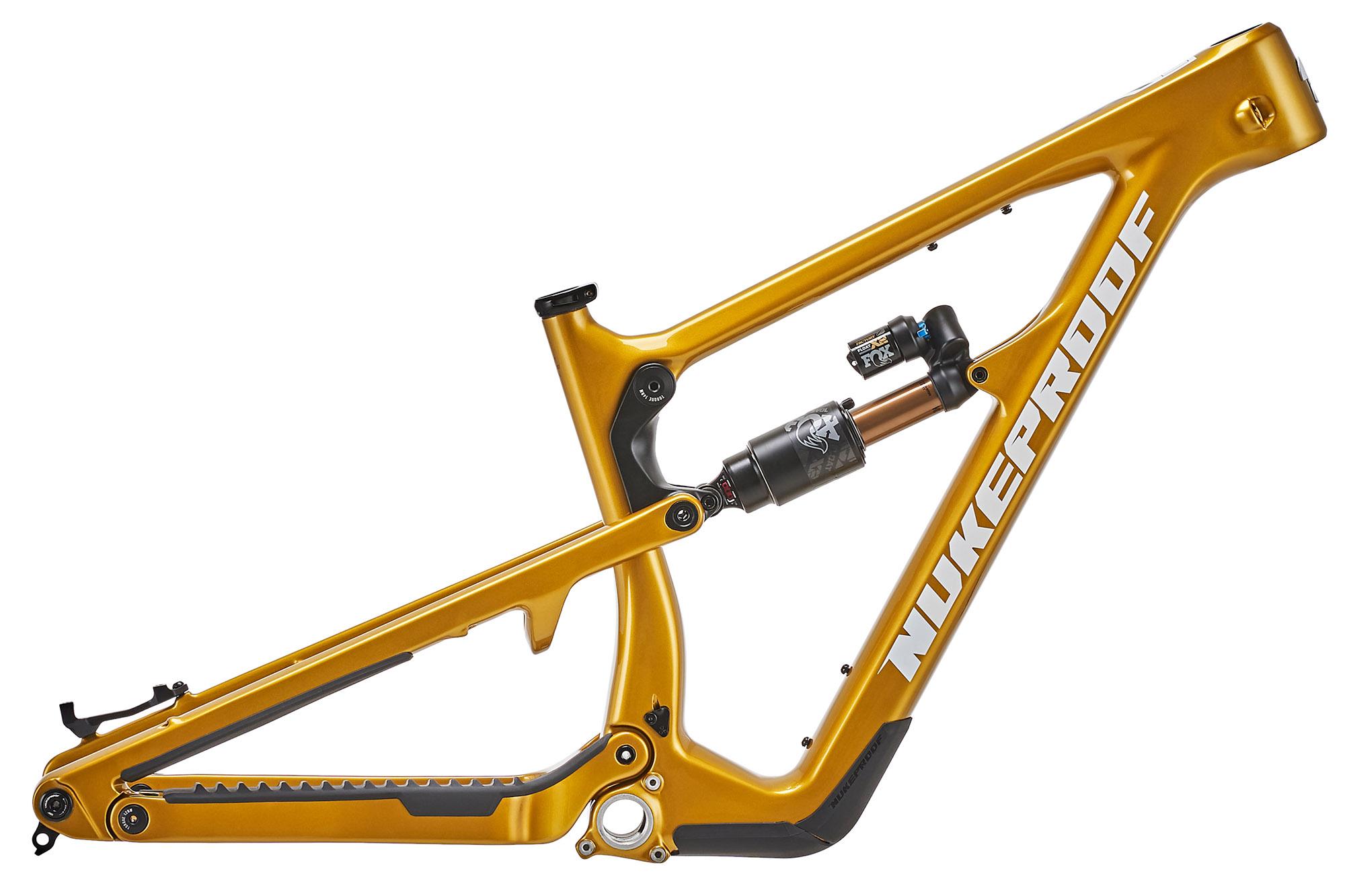 Click to view product details and reviews for Nukeproof Mega 297 Carbon Mountain Bike Frame Turmeric Yellow.
