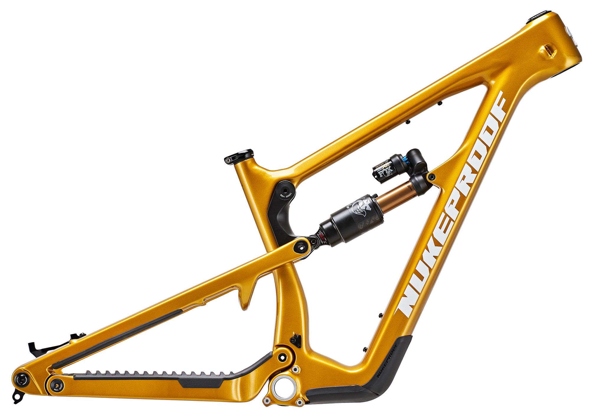 Click to view product details and reviews for Nukeproof Mega 290 Carbon Mountain Bike Frame Turmeric Yellow.