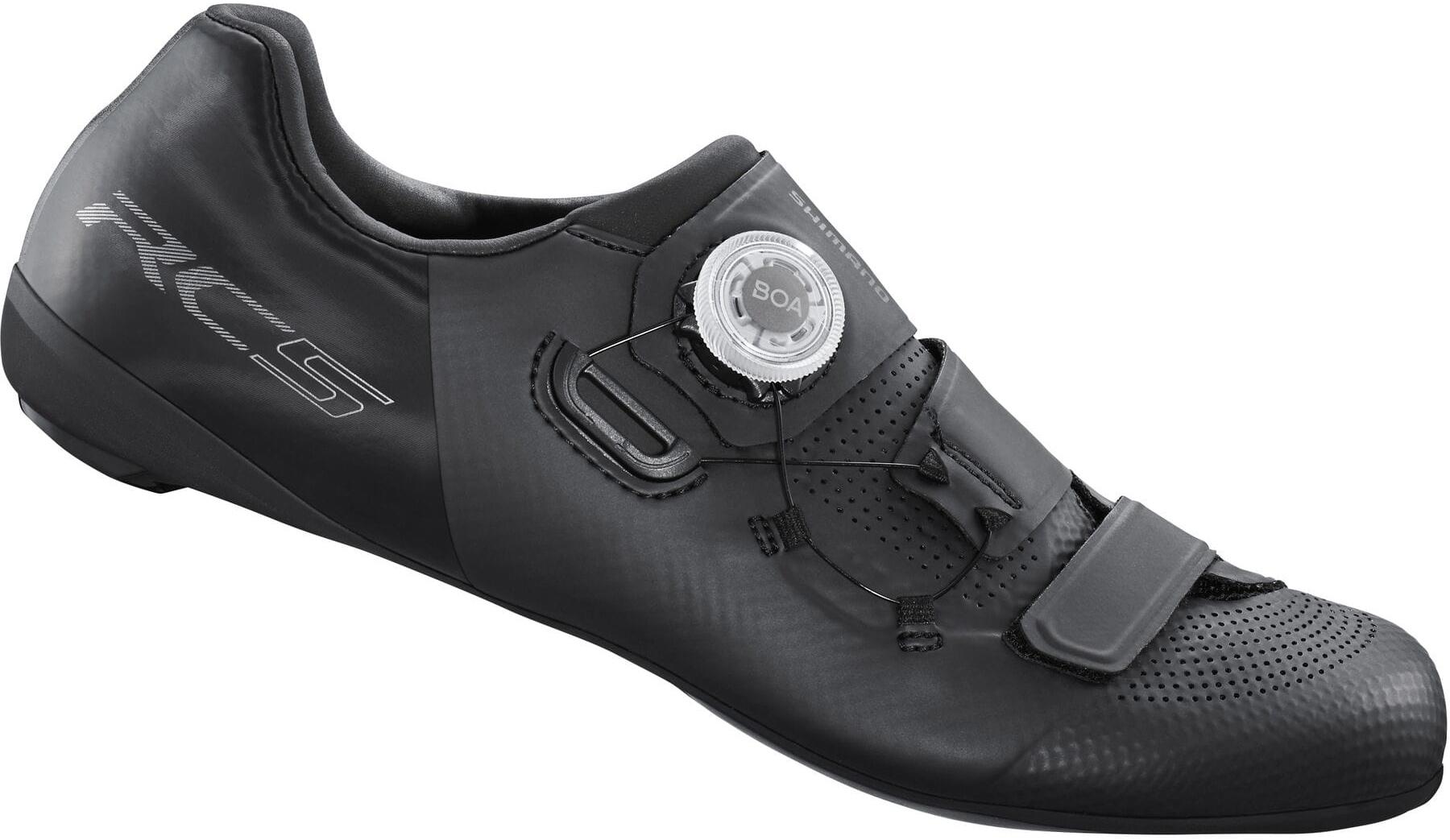 Click to view product details and reviews for Shimano Rc5 Road Shoes Black.