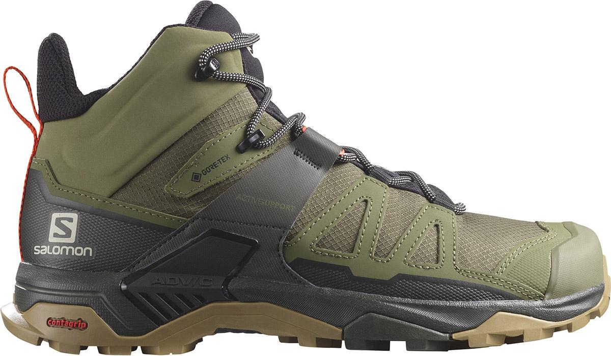 Click to view product details and reviews for Salomon X Ultra 4 Mid Wide Gore Tex Shoes Deep Lichen Green Peat Kelp.